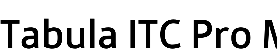 Tabula ITC Pro Medium Yazı tipi ücretsiz indir